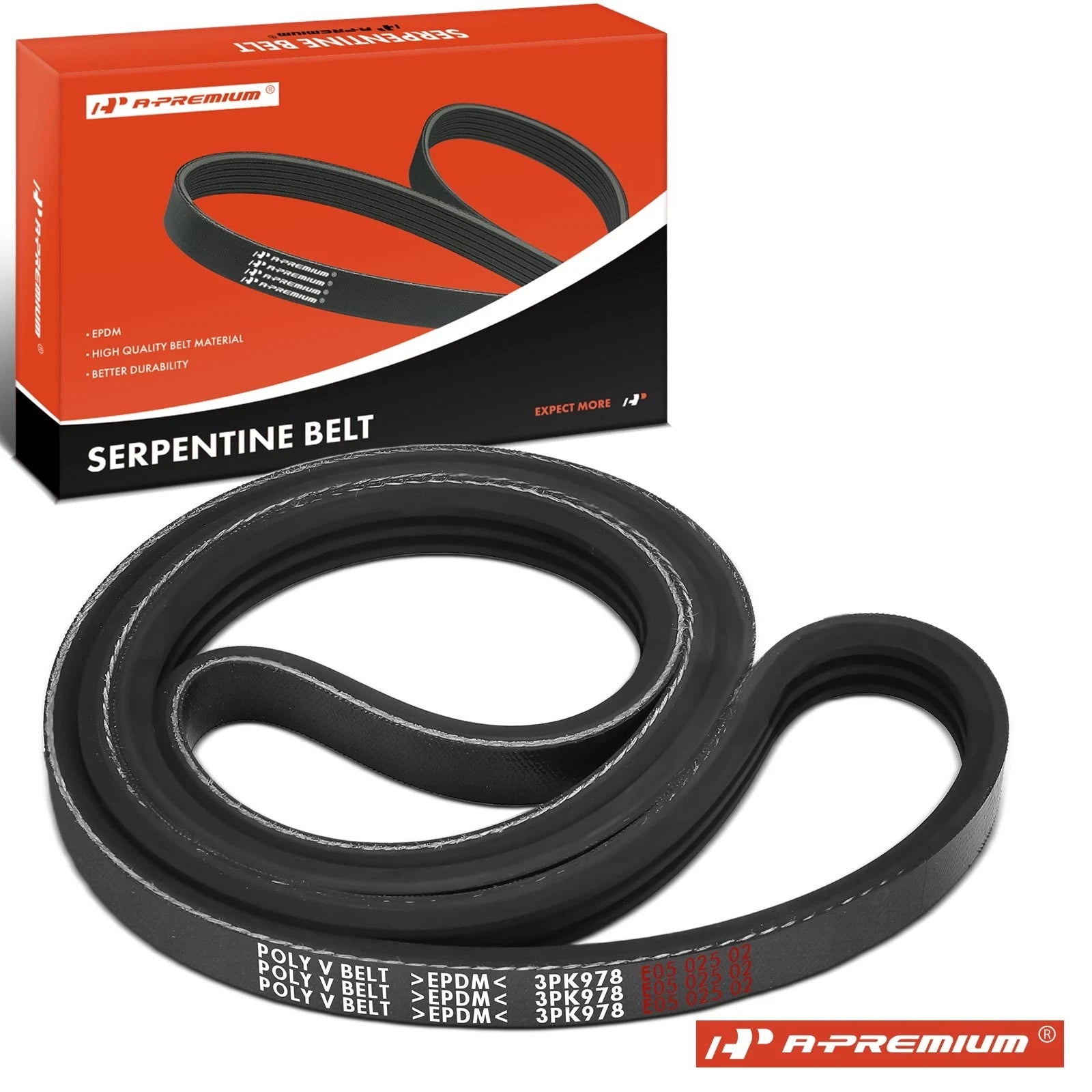 Serpentine Belt for Honda Civic Accord Toyota Corolla