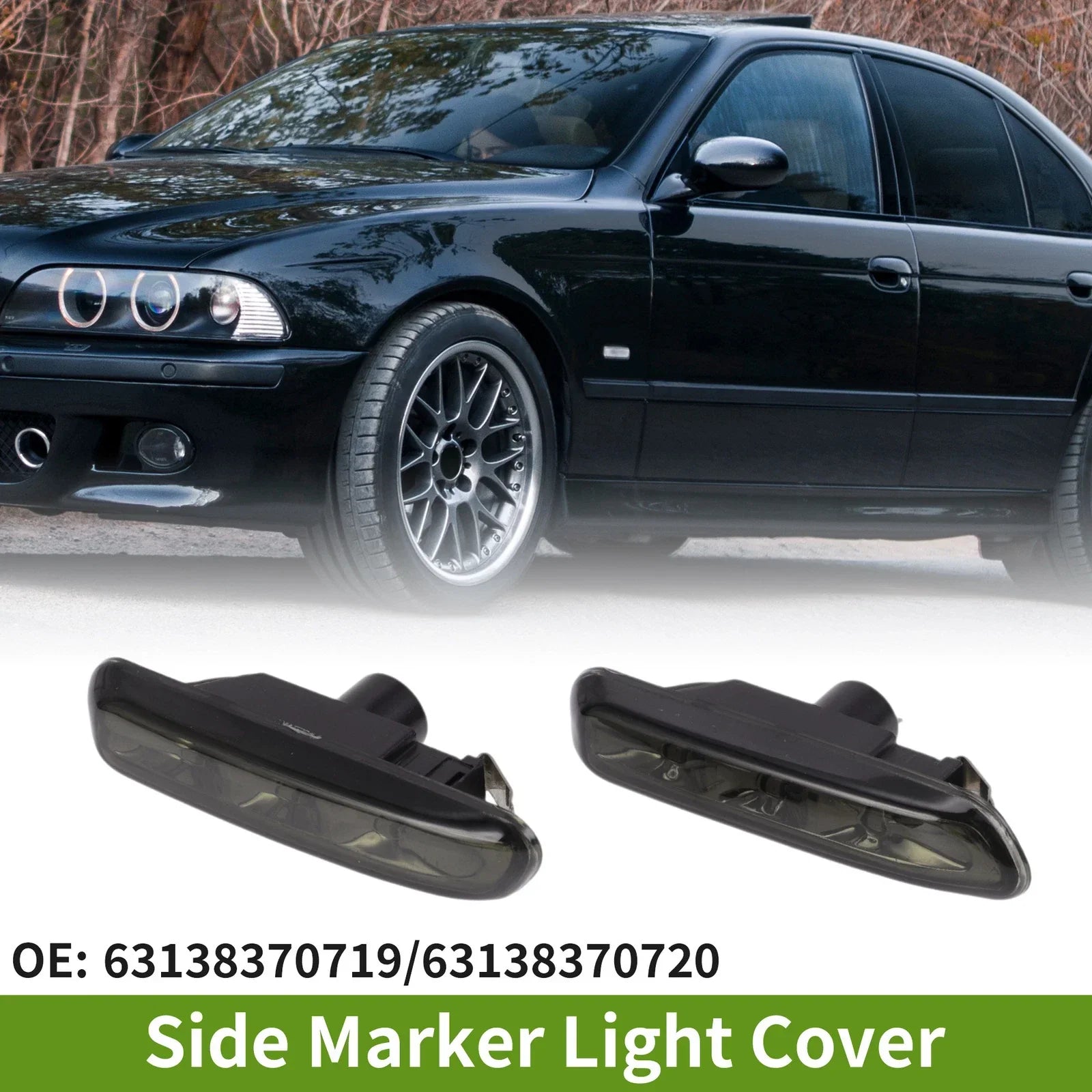 Marker Light Covers for BMW E46 (1999-2001)