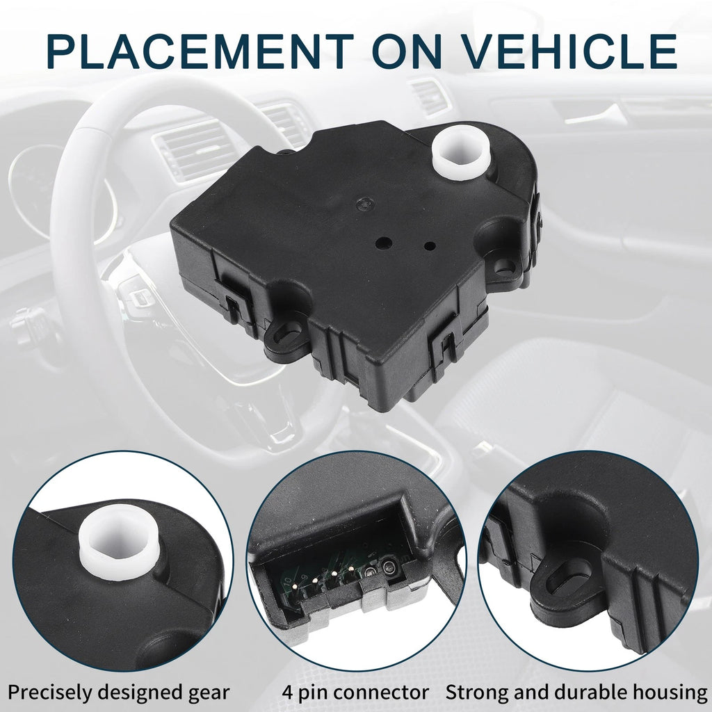 2pcs HVAC Heater Blend Door Control Actuator for Buick Century (1997–2005)