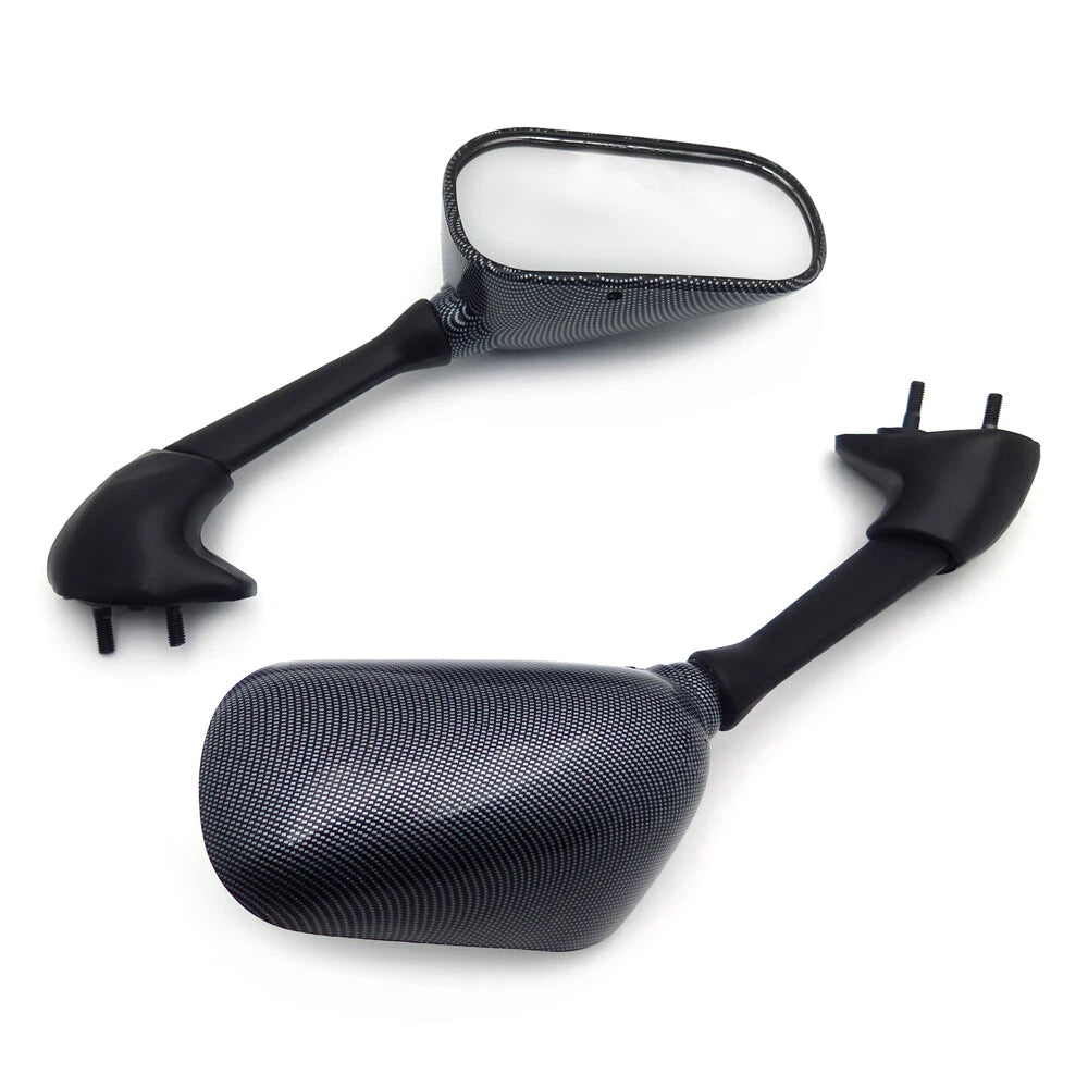Carbon Fiber Side Mirrors for Yamaha YZF-R6 (1998–2002)