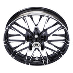 Set of 2 Wheel Rims for Harley Touring Road Glide (2009–2024) 21" Front 18" Rear