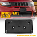 Front License Plate Frame Mount Bracket for Jeep Grand Cherokee (2017–2021)
