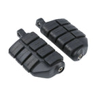 Matt Black Male Mount Footrests Foot Pegs for Harley Touring Electra Glide