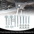Set of 4 Front Control Arms Cam Bolts Hardware Kit for Dodge Ram 1500 (2002–2008)