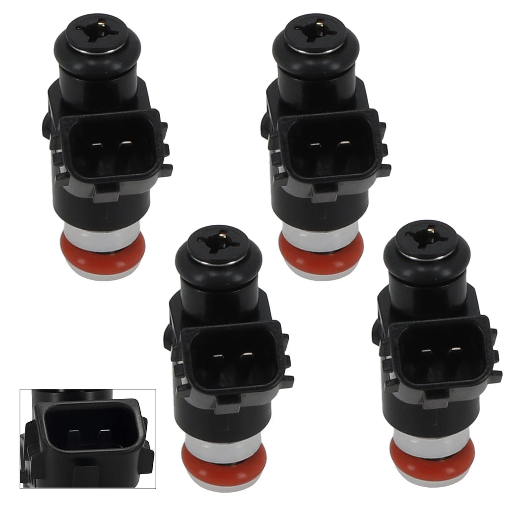 Set of 4 Fuel Injectors for Honda Civic 1.7L (2001–2005) D17A2 16450PLC003