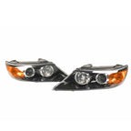 Set of 2 Headlamp Assemblies for Kia Sorento (2011-2013) Clear Lens