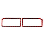 Carbon Red Dashboard Air Vent Outlet Cover Trim for Lexus RC300 350 200T (2015-2024)