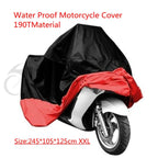 XXL 190T Waterproof Motorcycle Storage Cover for ATV/Scooter (Outdoor)