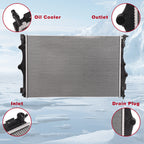 Engine Radiator for Mercedes-Benz A220 CLA35 AMG (2019–2023)