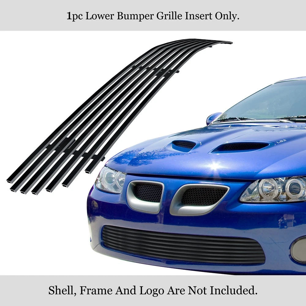Black Billet Grille Insert for Pontiac GTO (2004-2006)