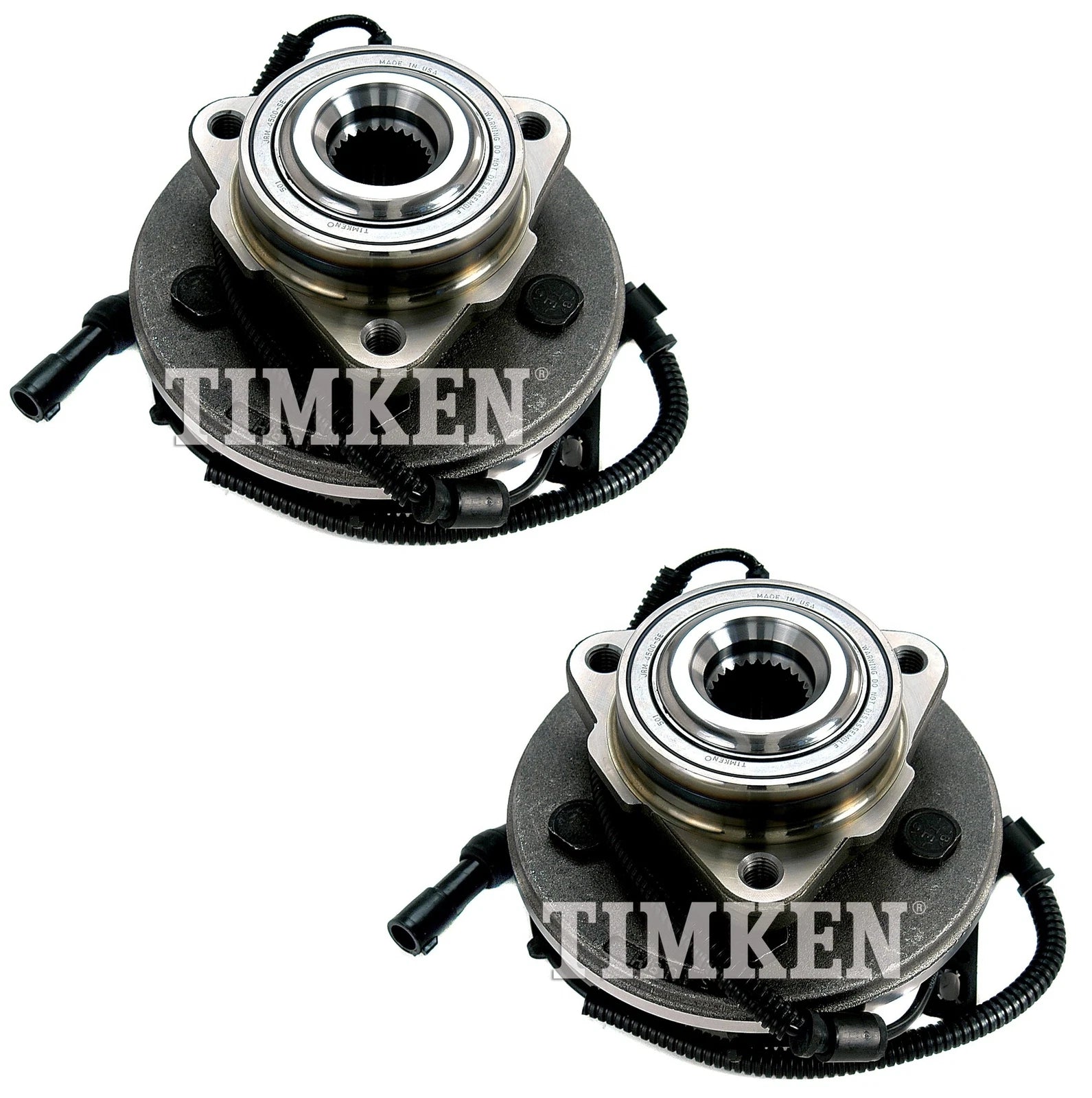 Set of 2 Front Timken Wheel Bearing & Hub Kits for Ford Explorer (2006–2010)