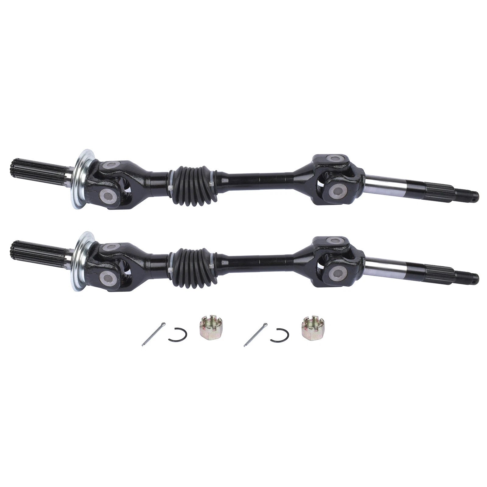 Pair Complete Rear Axle for Kawasaki Mule 2510 3000 3010 4000 4010