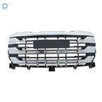 Chrome Front Upper Bumper Grille for GMC Sierra 1500 SLE (2022–2024)
