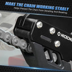 NICECNC Rear Swingarm Chain Guide for Honda TRX450R (2006–2009) Black