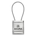 Satin-Chrome Cable Keychain KCC.ACU - Officially Licensed for Acura