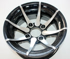 Pair of 12" Alloy Wheel Rims for Quad Dirt Bike ATV UTV (25X8-12)
