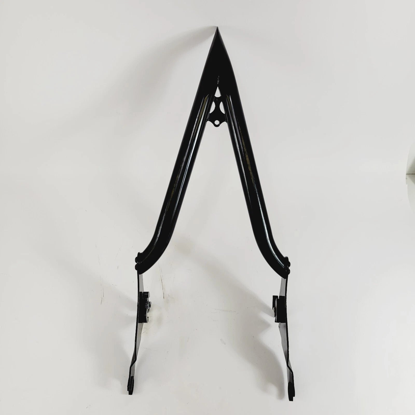 24" Tall Black Sissy Bar for Harley Road Glide, Street Touring, Road King (2009–2024)