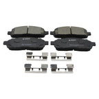 Bosch QuietCast Front Ceramic Slotted Brake Pads for Ford F-150, Lincoln Mark LT (2004–2008)