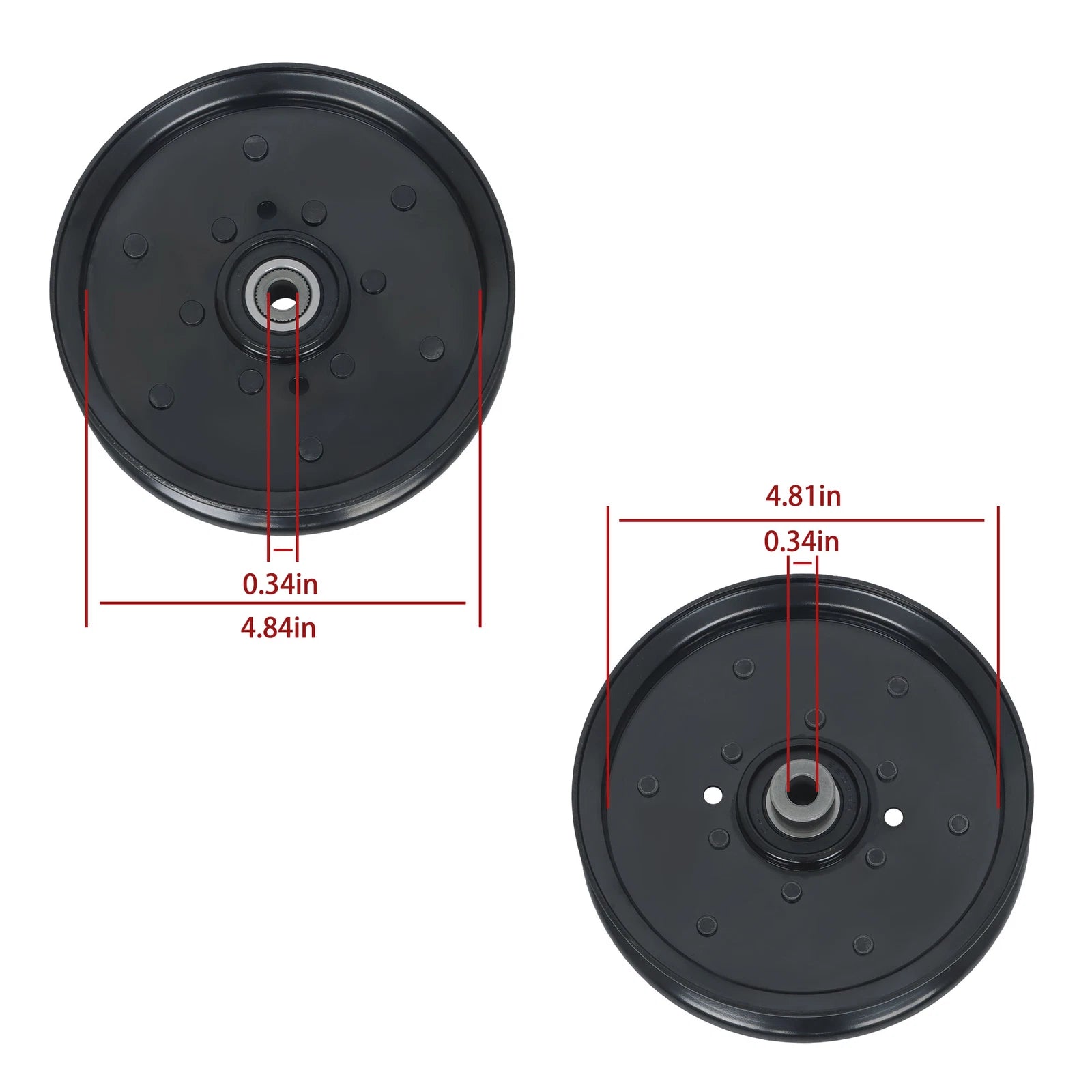 Idler for Ariens Gravely (07351200, 07345600) 5.00" X .75"