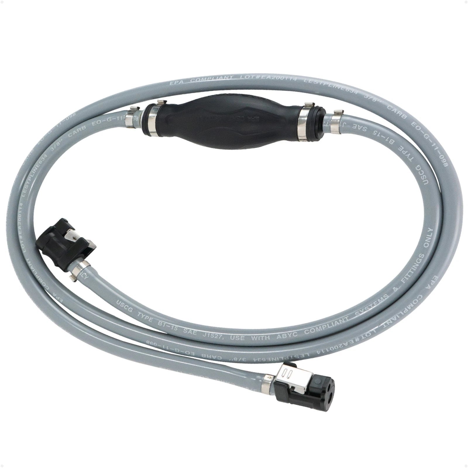Fuel Line Kit for Mercury Marine Boat (EPA/CARB Approved) 3/8-Inch x 6-Foot