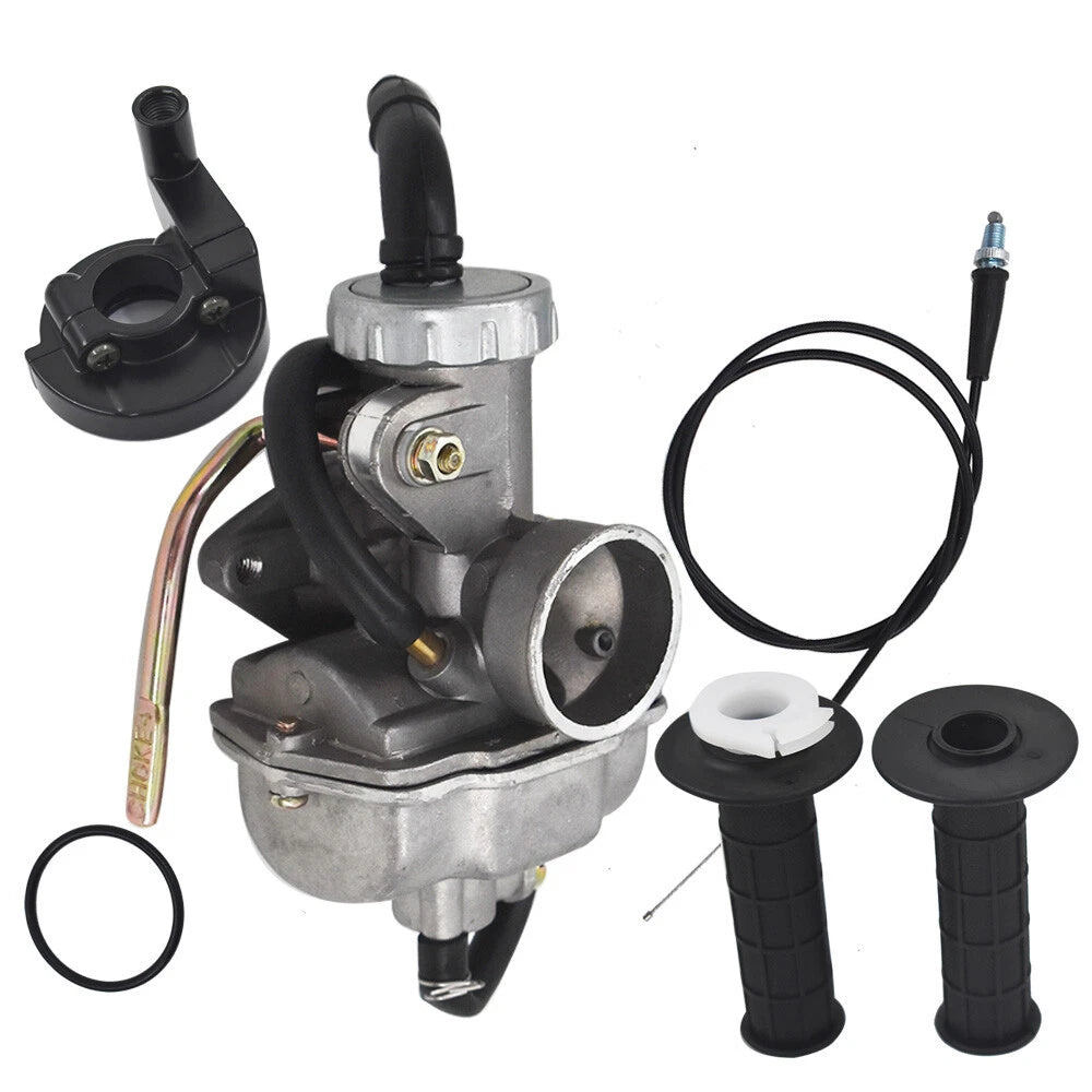 Carburetor with Throttle Grip Cable for Honda XR80R XR75 (1973-2004)