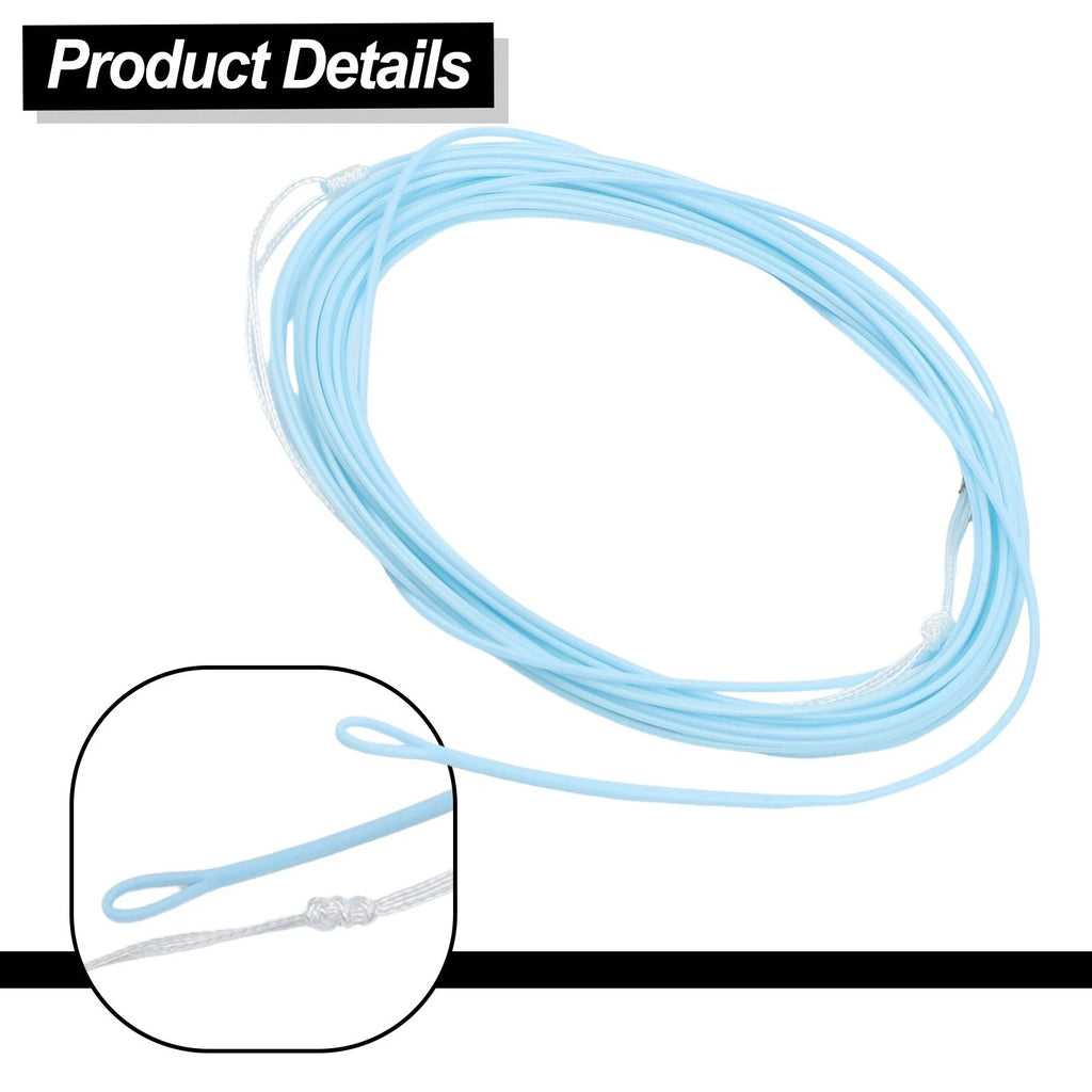 Tenkara Fly Fishing Line PVC Taper 13 Feet with Welded Loops