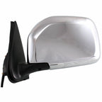 Power Mirror Set for Toyota Tacoma (2001–2004) Manual Folding Chrome