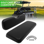 Rear Seat Cushion Set for EZGO TxT, ST, ST Sport, Valor (Black)