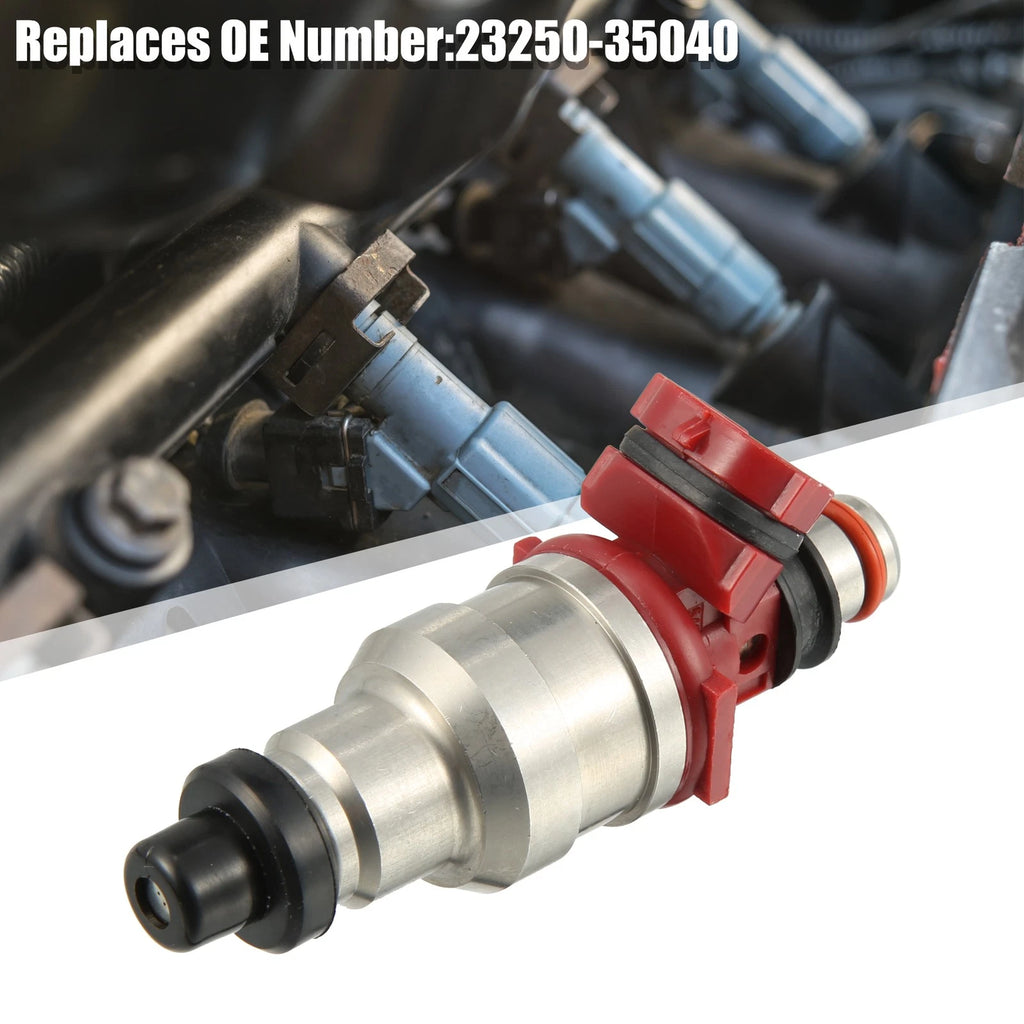 Set of 4 Fuel Injectors for Toyota 4Runner 2.4L (1989–1995) 23250-35040