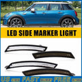 Set of 4 LED Side Marker Fender Lights for Mini Cooper R55 R56 R57 R58 R59 R60