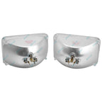 2 x Sealed Beams 6" x 4" Square 3 Pin 40/60W 12Volt for Landcruiser 80 Series