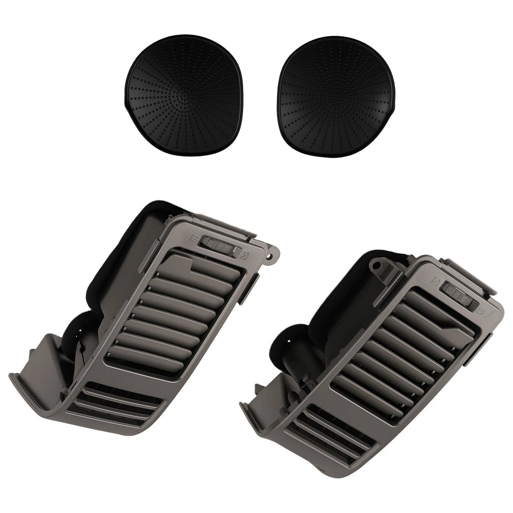 Set of 2 Air Vents LH & RH for Nissan Armada/Titan (2004–2006) 68420-7S000 Gray