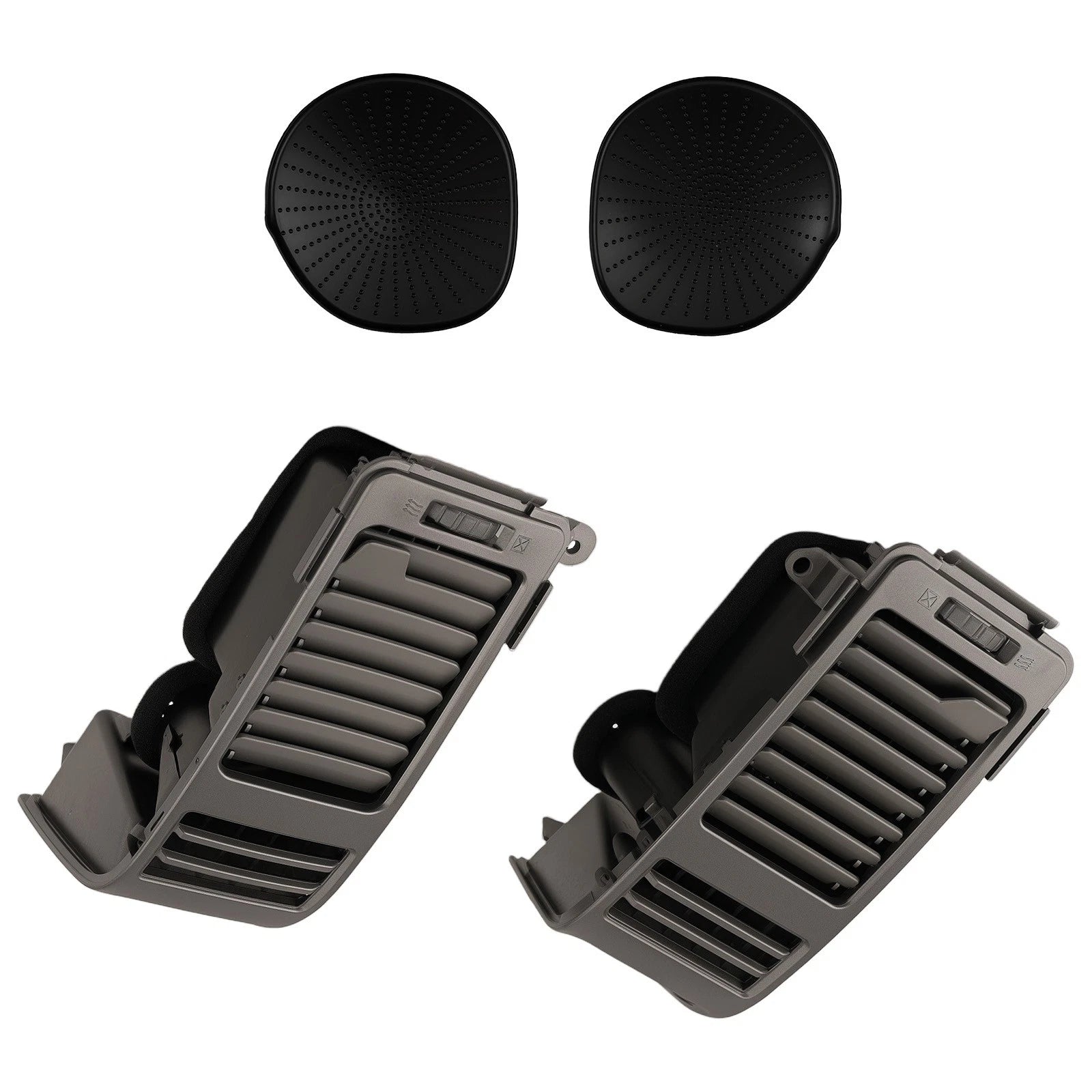 Set of 2 Air Vents LH & RH for Nissan Armada/Titan (2004–2006) 68420-7S000 Gray