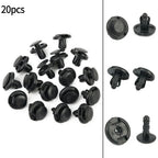 20 x Plastic Car Door Trim Clip Bumper Rivets Screws Panel Push Fastener Kit