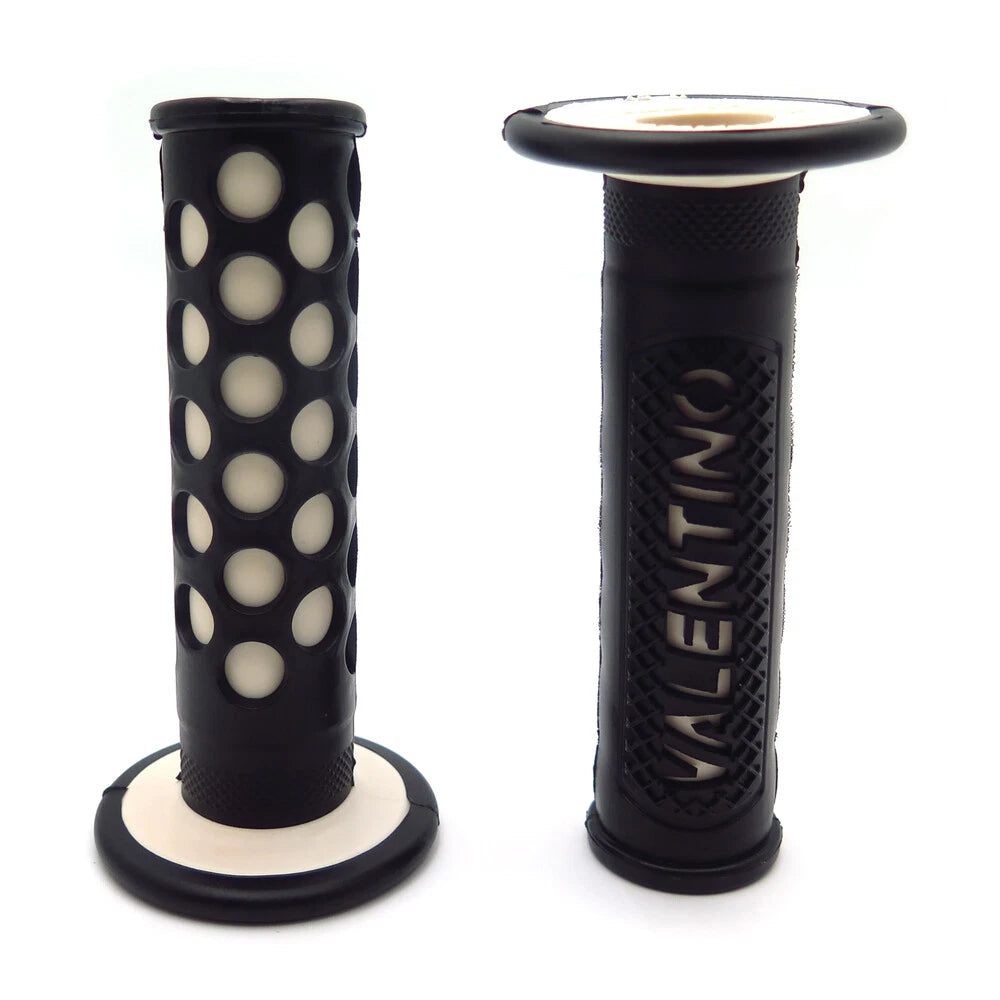 Engraved White Grips for Yamaha FZR YZF 600 (1990–1999)