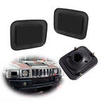 2X Front Smoked Lens Parking Signal Lights for Hummer H2