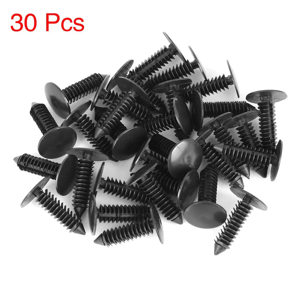 30 x Plastic Retainer Bumper Rivets for Honda Civic Accord (2001-2023)