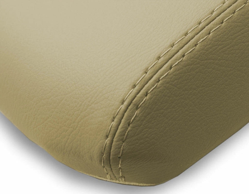 Leather Console Lid Pull Over Cover for Toyota 4Runner (2010–2019) Beige