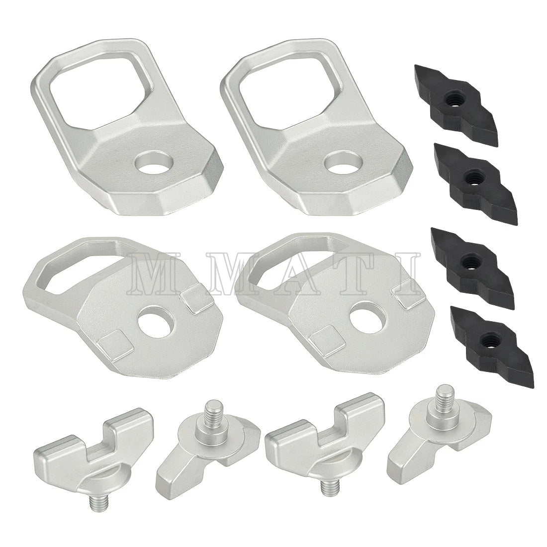 Set of 4 Tie Down D-Rings 2889620 for Polaris Xpedition Ranger XD 1500 (2024–2025)