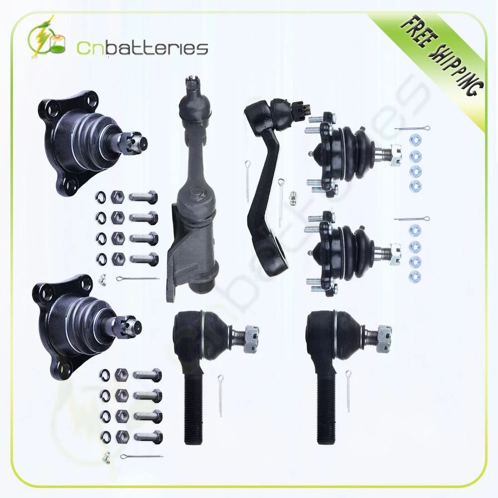 8Pcs Tie Rod Ball Joint Kit for Toyota Pickup 4Runner (1984–1995)