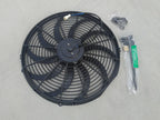 Aluminum Radiator + Fan for Volvo Amazon P1800 B18 B20 (1959-1970)