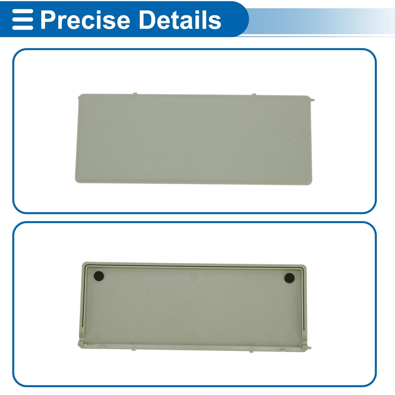 Sun Visor Mirror Cover for Buick Envision (2014–2021) No. 23196443 Light Beige