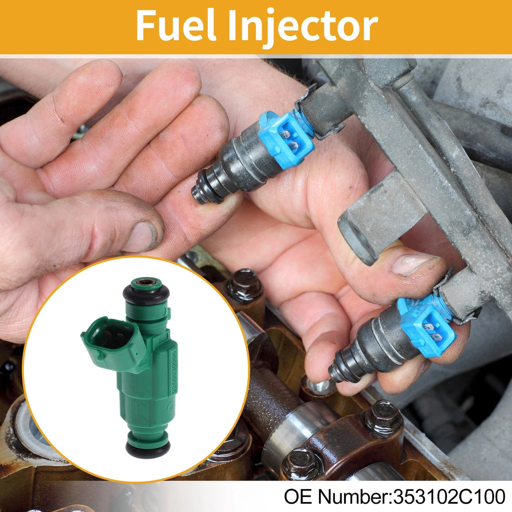 1 Pcs Fuel Injector No.353102C100 for Hyundai Genesis Coupe 2.0L (2010–2012)