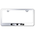 Stainless Steel License Plate Frame - Officially Licensed for Cadillac CTS
