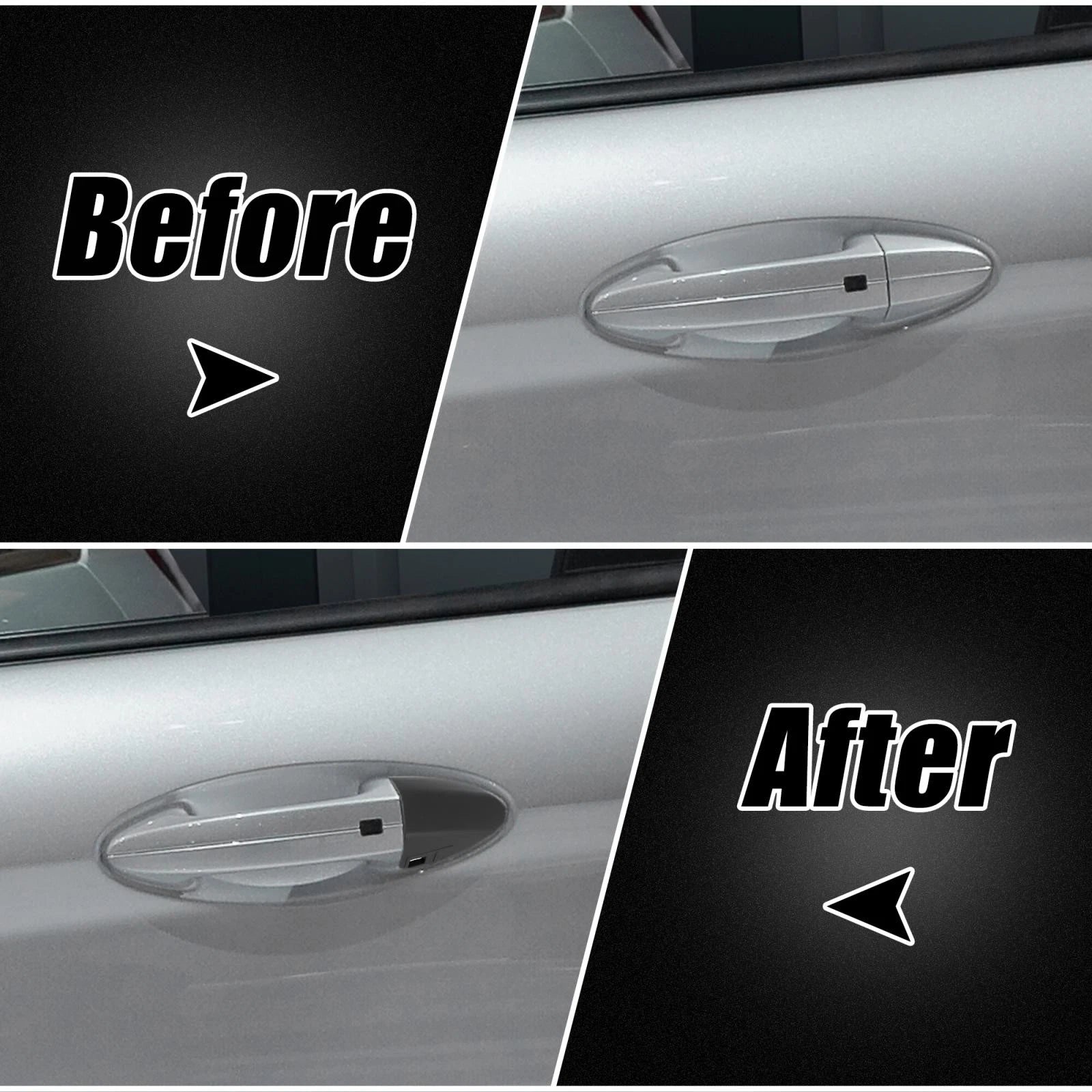 Door Trim Cover for Ford Mustang (2015–2020) - Dark Gray