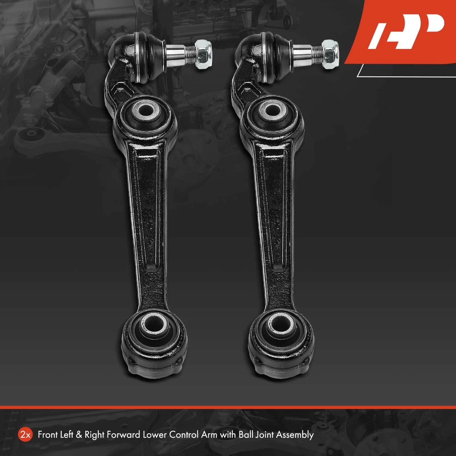 2X Front Lower Control Arm & Ball Joint for Ford Fusion