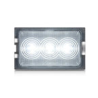2X White LED License Plate Light for Land Rover LR2/LR3/LR4/RRS (2007–2016)