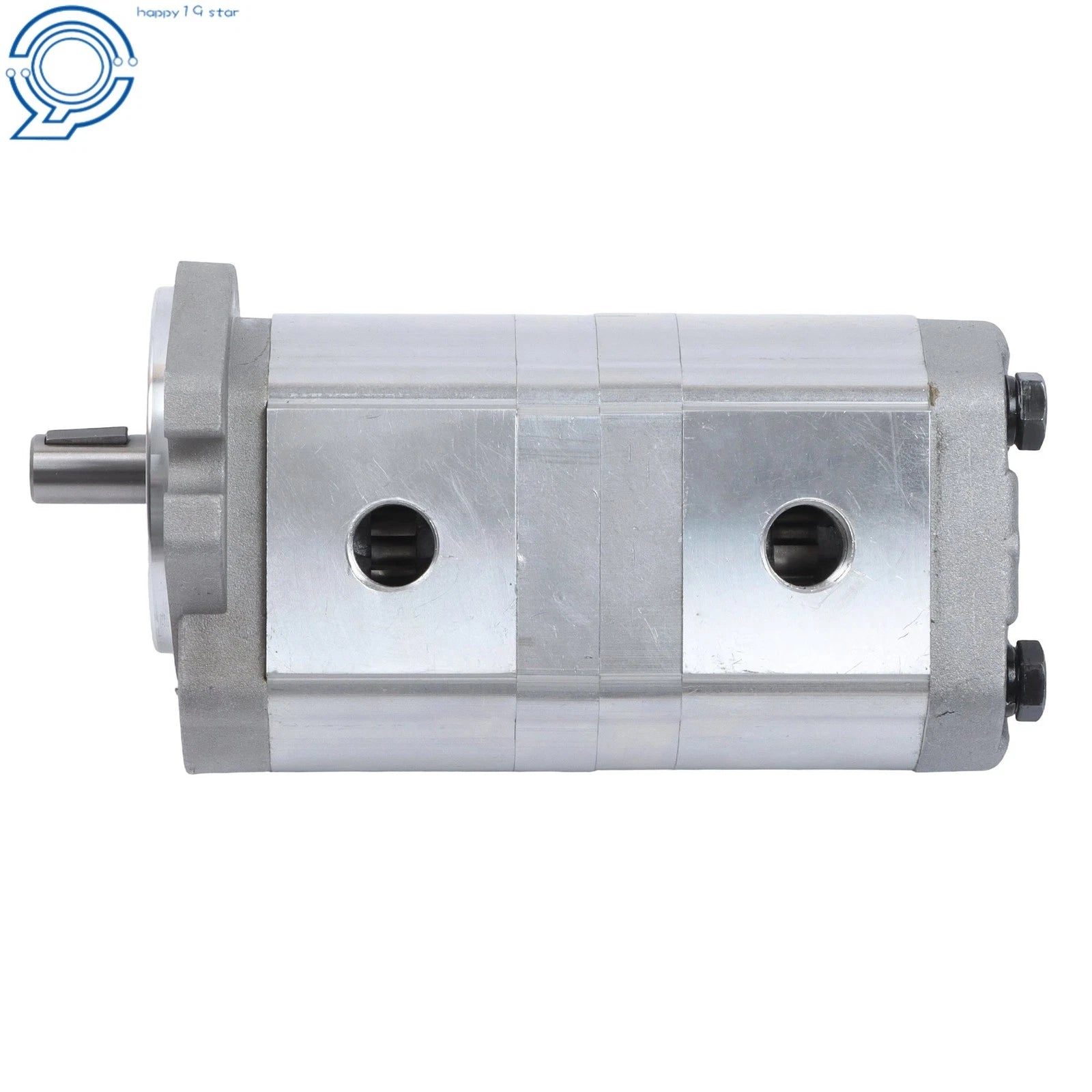 Hydraulic Tandem Double Gear Pump Replacement Shaft 15.87mm for HGP-33A-F6-6R