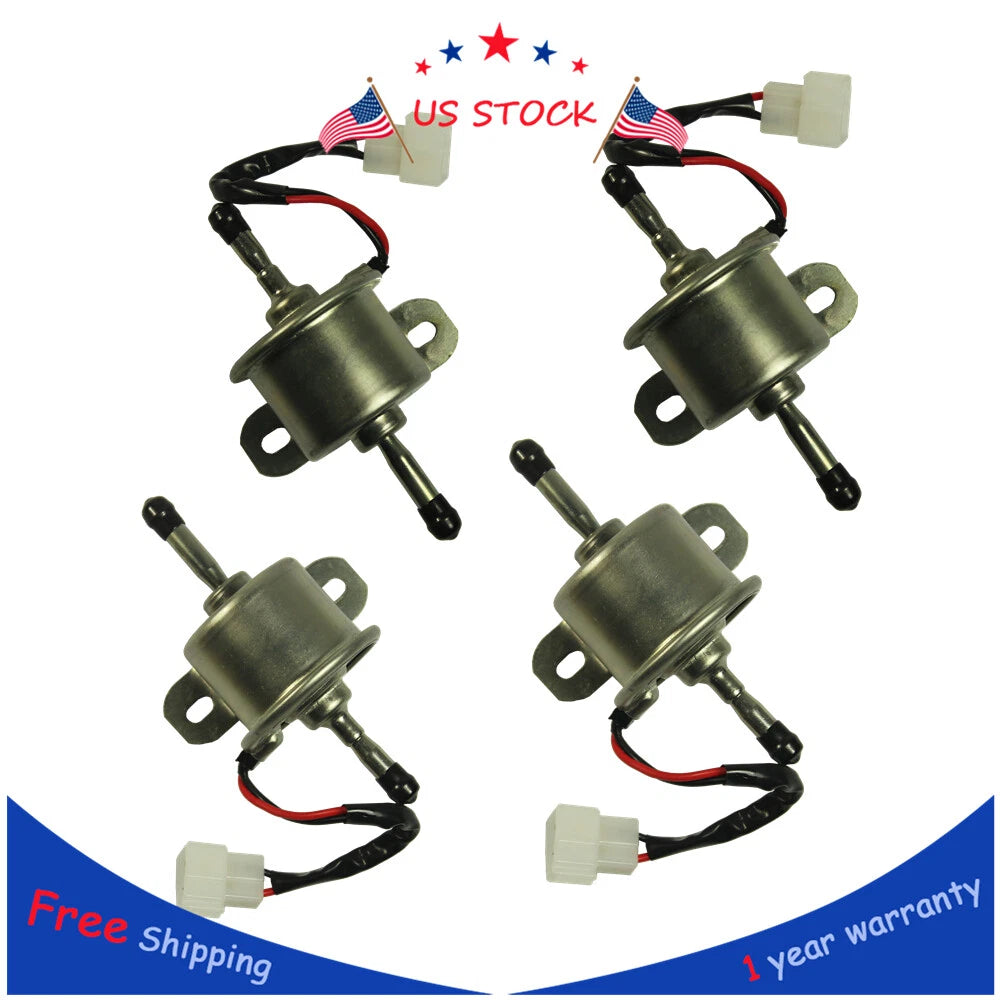 Set of 4 Fuel Pumps for John Deere Gator HPX