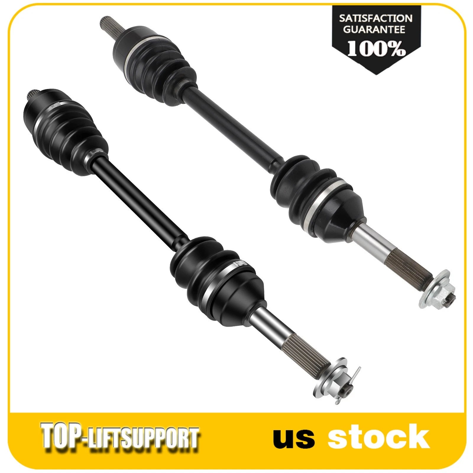 2X Rear CV Axles for Kawasaki Teryx 750 4x4 (2008–2011)